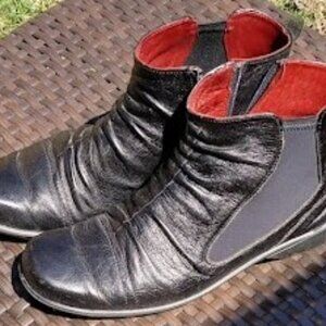 Romika Slouch/Ruched Ankle Booties